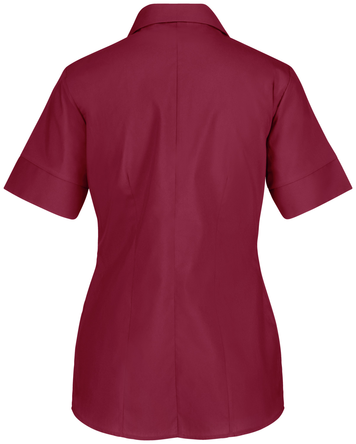 Jobeline Fiore Women's Blouse, Short Sleeve, Cotton-Polyester Blend, Concealed Button Placket, V-Neck, Easy-Care, OEKO-TEX Standard 100