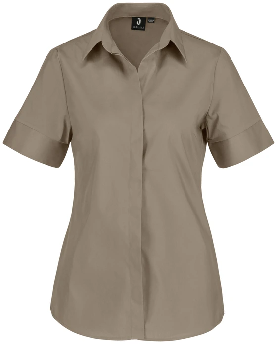 Bluza Jobeline Fiore pentru femei, croiala Regular Fit, amestec bumbac-poliester easy-care, placket cu nasturi ascunsi, spate extra-lung, certificata OEKO-TEX