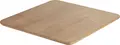 VEGA Duneo Square Indoor Table Top, 55x55x2.5 cm, Solid Beech Wood with HPL Coating, Oak Natural, Scandinavian Design, Food-Safe