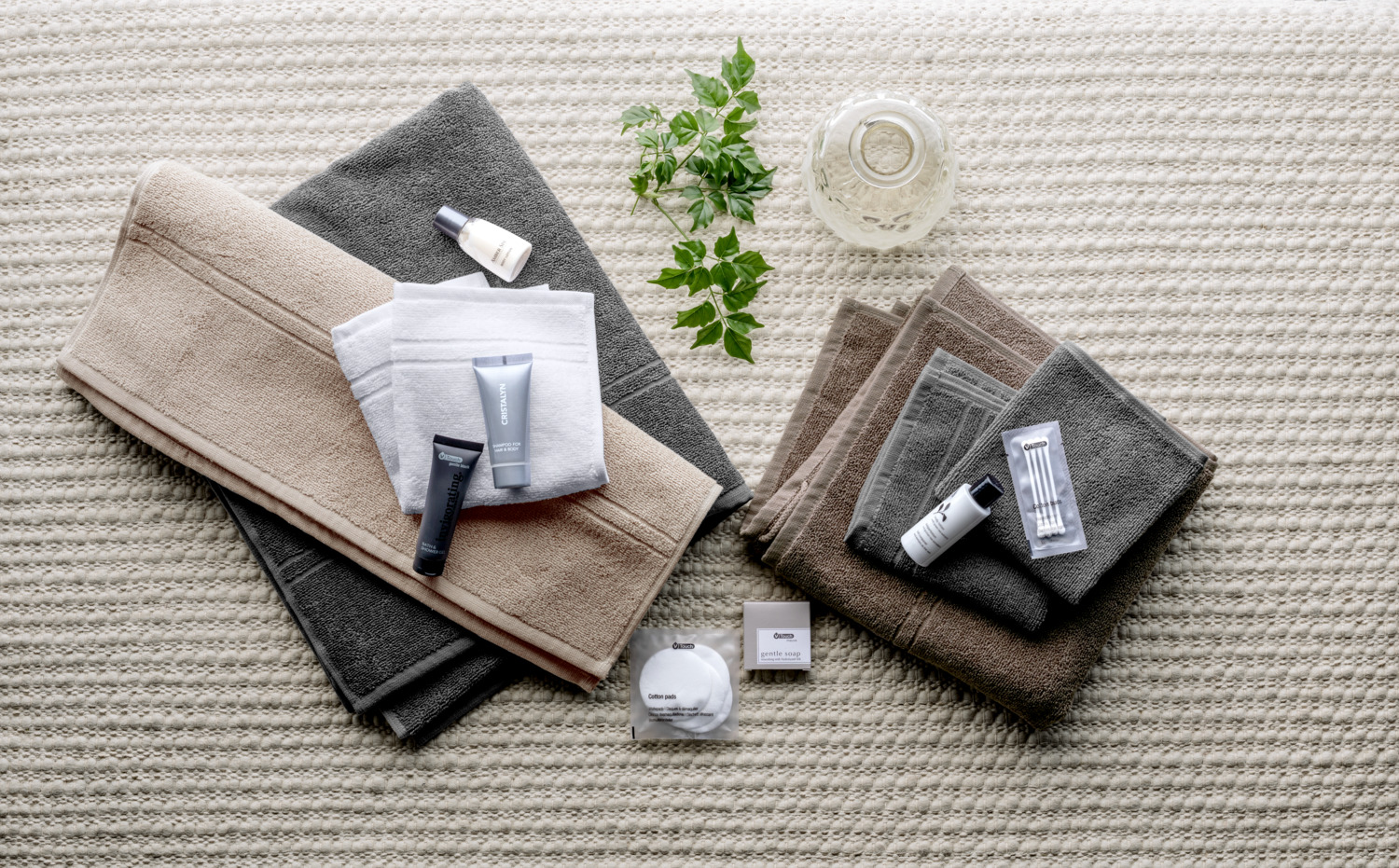 ERWIN M. LUSINI Dina Sauna Towel, 100% Cotton Twisted Terry Cloth, 70 x 200 cm, Anthracite, OEKO-TEX Standard 100 Certified