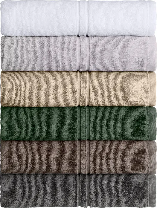 Proasop de dus ERWIN M. LUSINI Dina, 100% bumbac, frotir twisted terry, 70 x 140 cm, Bej, Certificare OEKO-TEX Standard 100, Calitate Superioara