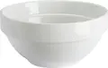 Bol PULSIVA Sao Paulo 103956, Porțelan Alb Rotund, 450ml, 14x6.5cm, Stivuibil, Compatibil cu Cuptorul cu Microunde și Mașina de Spălat Vase