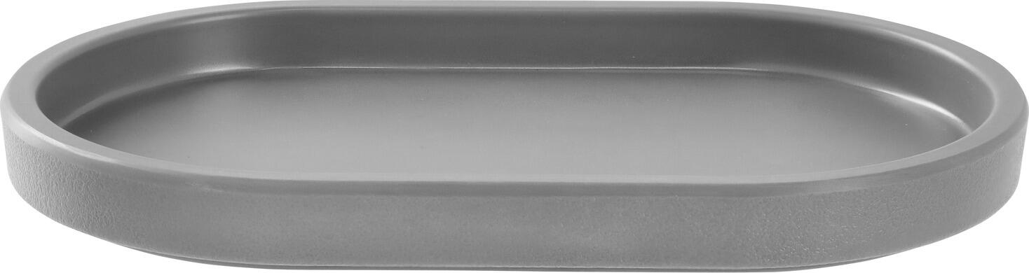 VEGA LUSINI Solutions GmbH Plate Kanas oval Teller Kanas oval Plate Kanas oval; 17.5x10.8x1.8 cm (LxWxH); grey; oval; 6 piece / pack Teller Kanas oval; 17.5x10.8x1.8 cm (LxBxH); grau; oval; 6 Stück / Pack The Kanas plate made of melamine is particularly durable thanks to its impact and break resistance. It can be used from -30°C to +70°C. Dishwasher safe. Not suitable for use in the microwave or oven. Can also be used as a lid for the bowl. Der Teller Kanas aus Melamin ist besonders langlebig durch Stoß- und Bruchfestigkeit. Der Einsatzbereich ist von -30 °C bis +70 °C. Spülmaschinenfest. Nicht mikrowellengeeignet und nicht backofengeeignet. Kann auch als Deckel für die Schale verwendet werden.