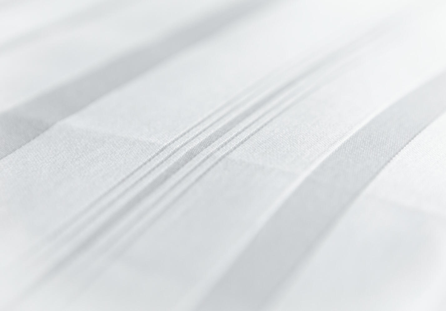 ERWIN M. LUSINI St. Petersburg Duvet Cover, White Satin Damask, 80% Cotton 20% Polyester, 135x200 cm, Hotel Fastener, OEKO-TEX Standard 100