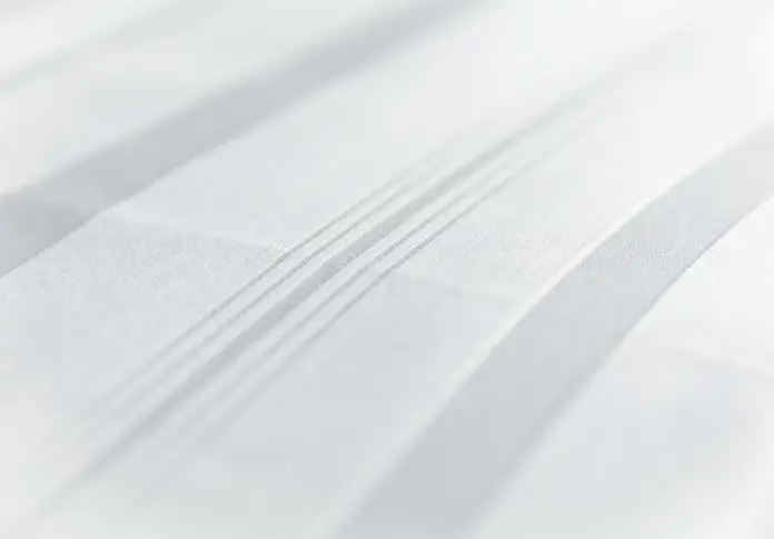 ERWIN M. LUSINI St. Petersburg Duvet Cover, White Satin Damask, 80% Cotton 20% Polyester, 135x200 cm, Hotel Fastener, OEKO-TEX Standard 100