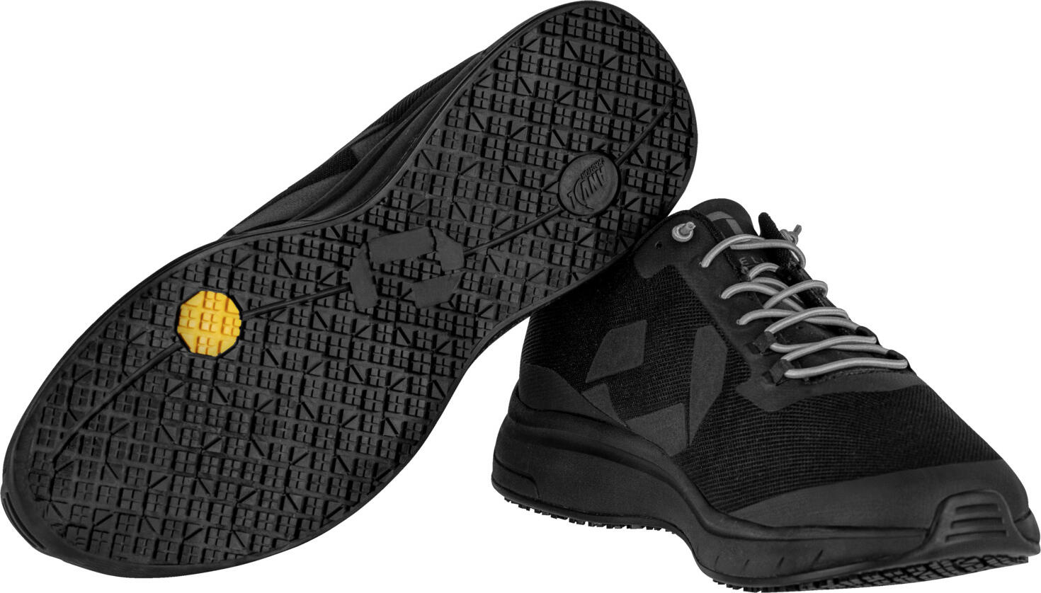 Jobeline Explorer Waterproof Unisex Lightweight Breathable Sneakers, O1/O2 Protection, Non-slip SR Rubber Outsole, Antistatic, Black
