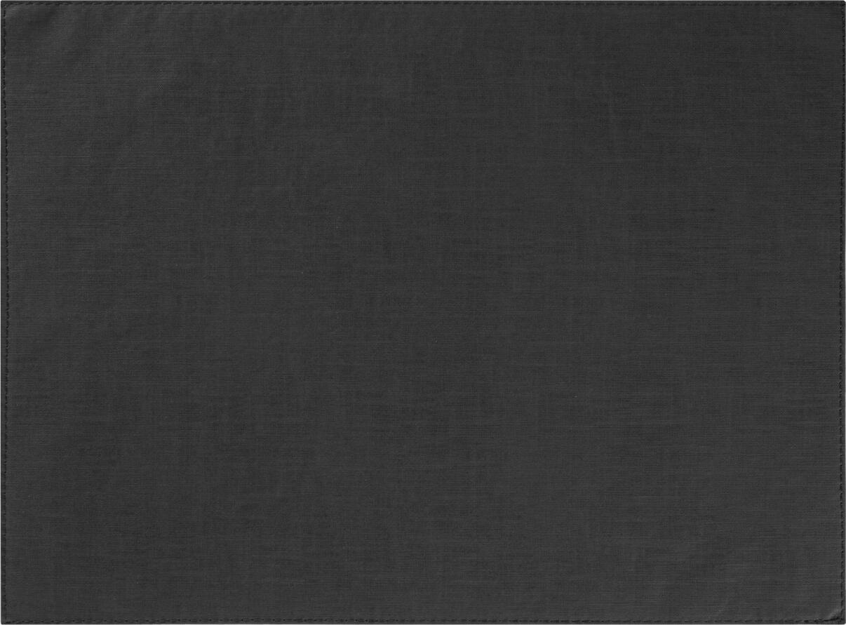 Set Servete de Masa Rectangulare Erwin M. Tecido, Culoare Gri Închis, Piele Imitatie Aspect Textil cu Strat PU, 32.5 x 44 cm, Intretinere prin Stergere