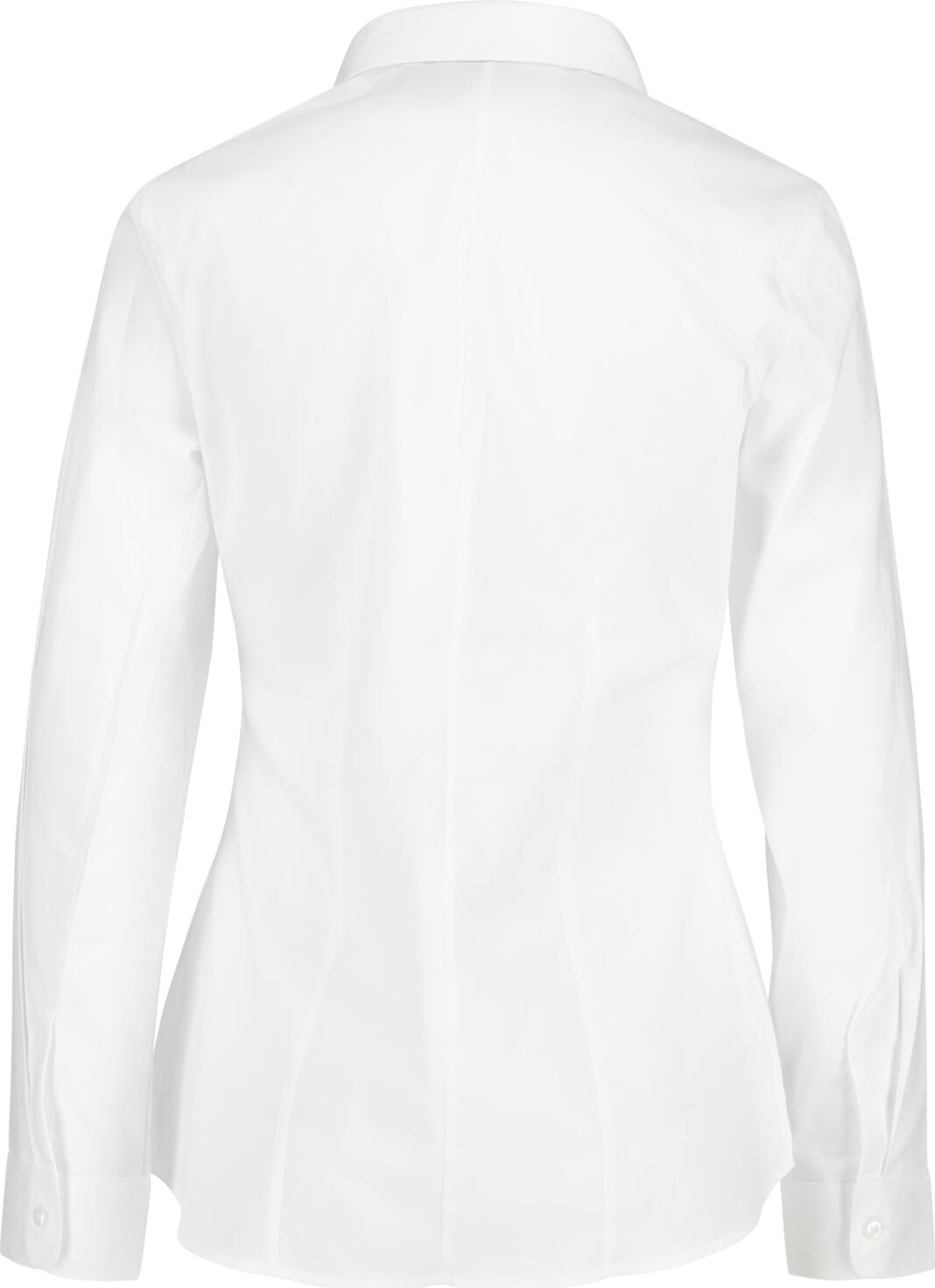 Jobeline Fiore Women's Long Sleeve Blouse, Cotton-Polyester Blend, Regular Fit, Concealed Placket, Easy-Care, OEKO-TEX Certified