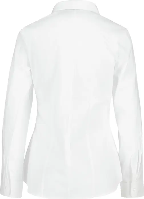Jobeline Fiore Women's Long Sleeve Blouse, Cotton-Polyester Blend, Regular Fit, Concealed Placket, Easy-Care, OEKO-TEX Certified