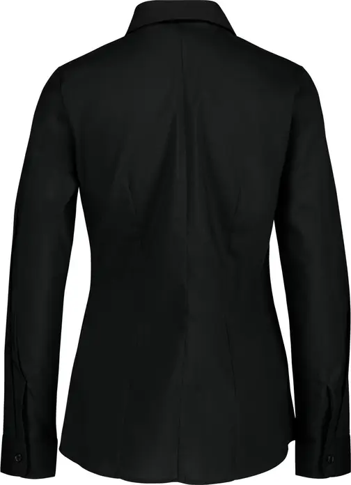 Jobeline Fiore Women's Blouse, Long Sleeve, 67% Cotton 33% Polyester, Regular Fit, Concealed Button Placket, Easy-Care, OEKO-TEX Standard 100