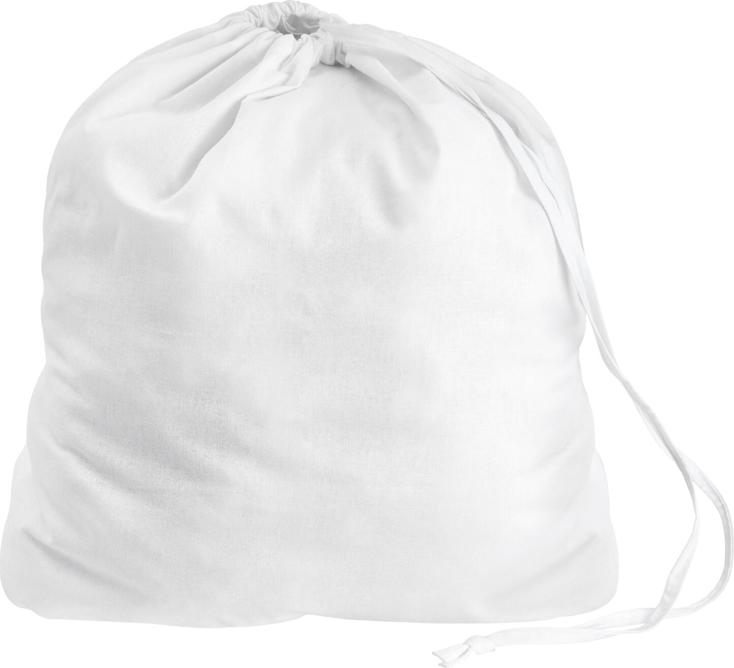 PULSIVA LUSINI Solutions GmbH Value pack laundry bag Vorteilspack Wäschesack Value pack laundry bag; 62x41 cm (WxH); white; 50 piece / pack Vorteilspack Wäschesack; 62x41 cm (BxH); weiß; 50 Stück / Pack 100 % cotton. Weight approx. 140 g/m². Hardwearing and durable laundry bag. Opening on the short side. 100 % Baumwolle. Gewicht ca. 140 g/m². Strapazierfähiger und langlebiger Wäschesack. Öffnung an der kurzen Seite.