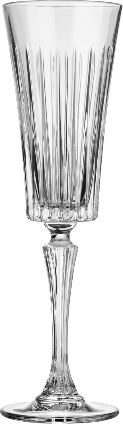 RCR RCR Cristalleria Italiana SpA Champagne glass Timeless Sektglas Timeless Champagne glass Timeless; 210 ml, 7x23.5 cm (ØxH); transparent; 6 piece / pack Sektglas Timeless; 210 ml, 7x23.5 cm (ØxH); transparent; 6 Stück / Pack Sparkling wine glass with attractive relief on the outside. Dishwasher safe. Sektglas aus Kristallglas mit attraktivem Relief an der Außenseite. Spülmaschinenfest.