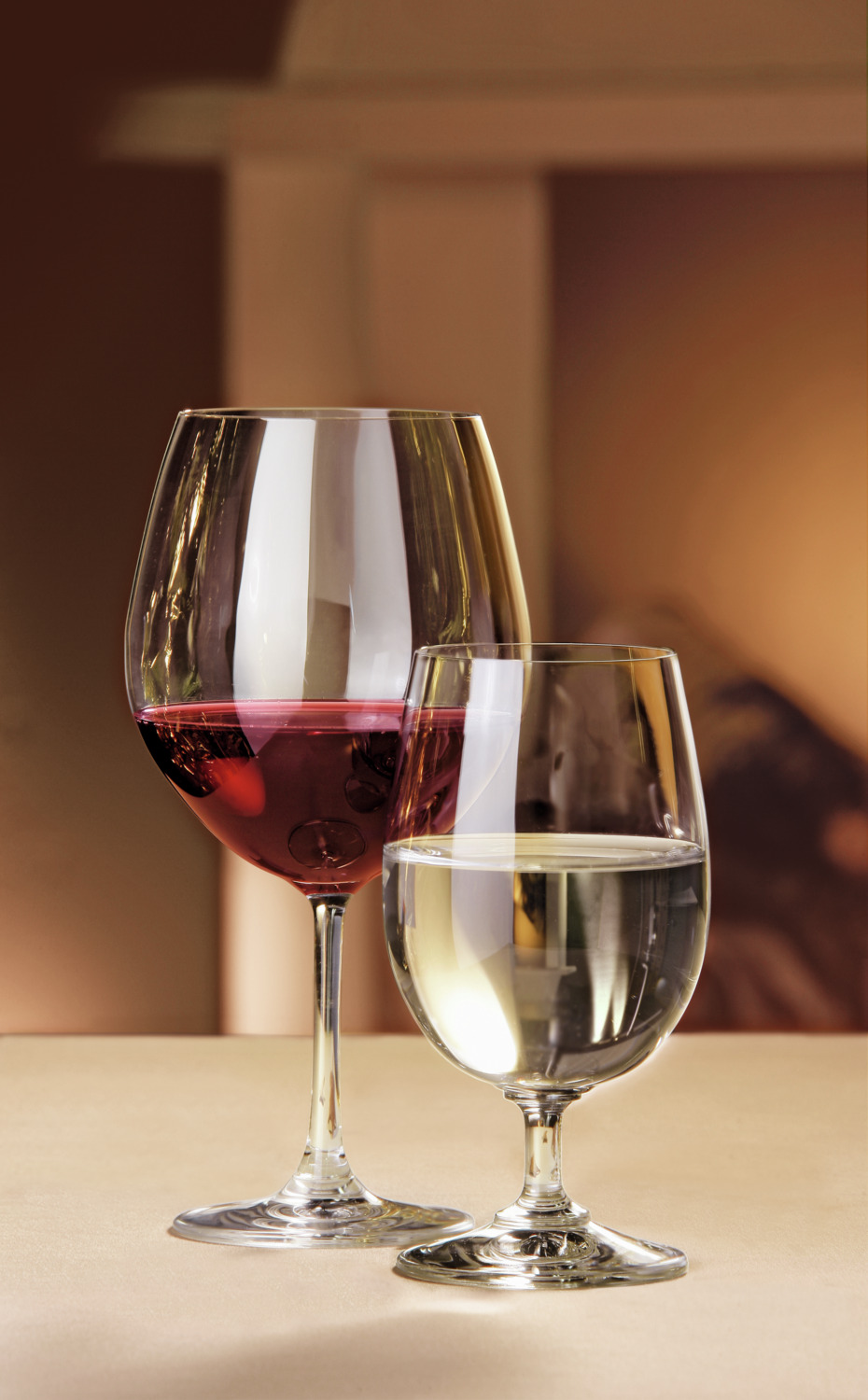 VEGA Chateau Universal Crystal Glass 450ml Transparent Water Beer Wine Glass Dishwasher-safe 16cm Height