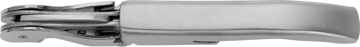 Westmark Kellnermesser Profi 60172270 Tirbuson Profesional 3-in-1, Deschisător de Sticle și Cutter pentru Folie, Oțel Inoxidabil, Argintiu, Made in Germany