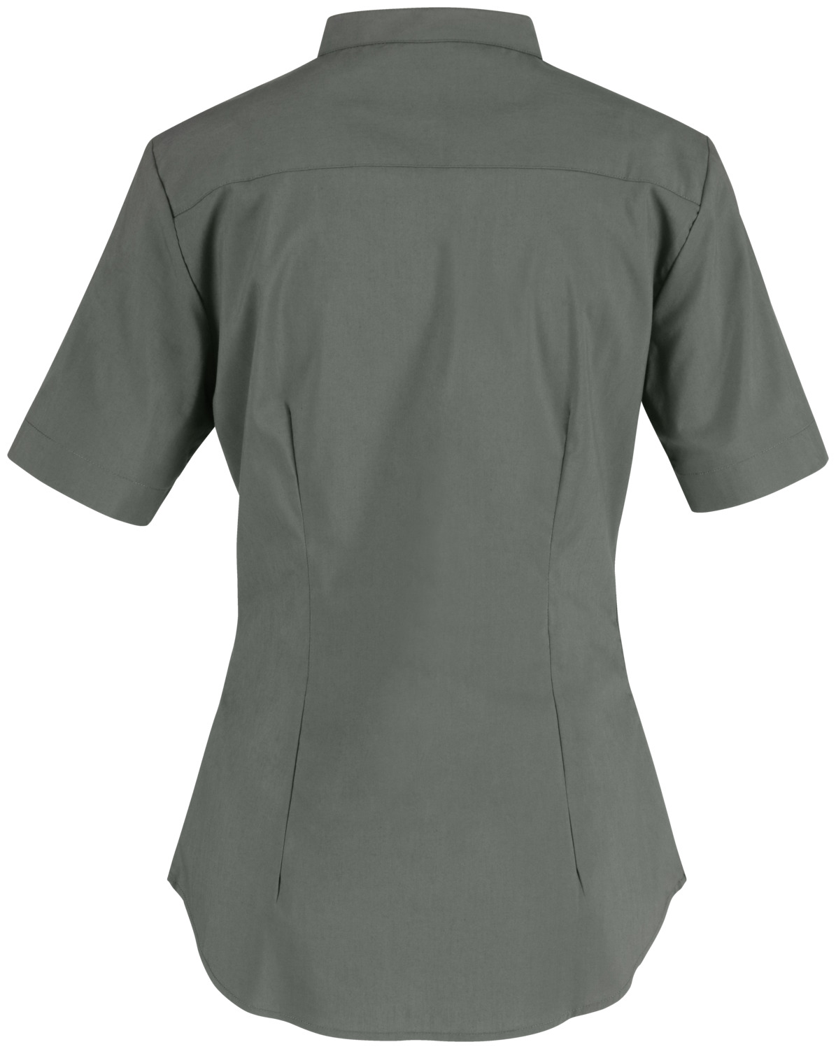 JOBELINE Lani Women's Blouse, Three-Quarter Sleeve, Cotton-Polyester Blend, Regular Fit, Easy-Iron, OEKO-TEX Standard 100, Dark Grey, Size 50