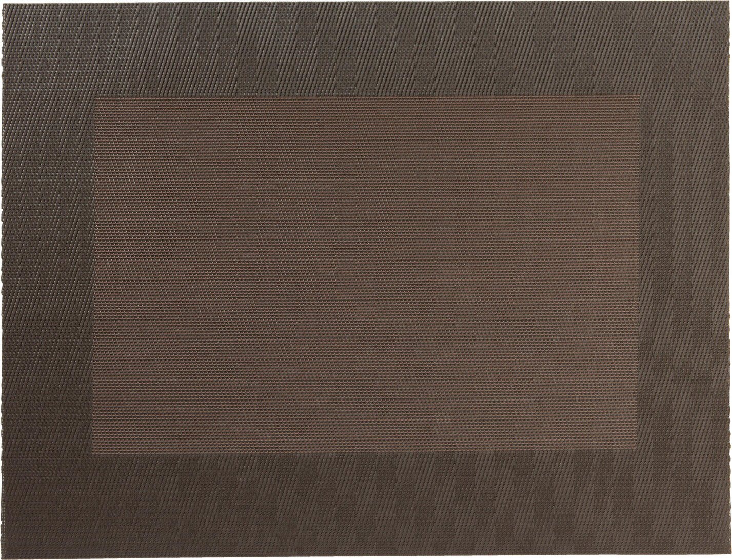 PULSIVA LUSINI Solutions GmbH Placemats Nevada Tischsets Nevada Placemats Nevada; 35x47 cm (WxL); brown; rectangular; 4 piece / pack Tischsets Nevada; 35x47 cm (BxL); braun; rechteckig; 4 Stück / Pack 70    % PVC, 30    % polyester. Placemat with classic atlas frame. Wipeable and dishwasher safe up to max. 60 °C. 70 % PVC, 30 % Polyester. Gewicht ca. 700g/m². Tischset mit klassischem Atlasrahmen, mit einfacher Schnittkante. Abwischbar und pflegeleicht.