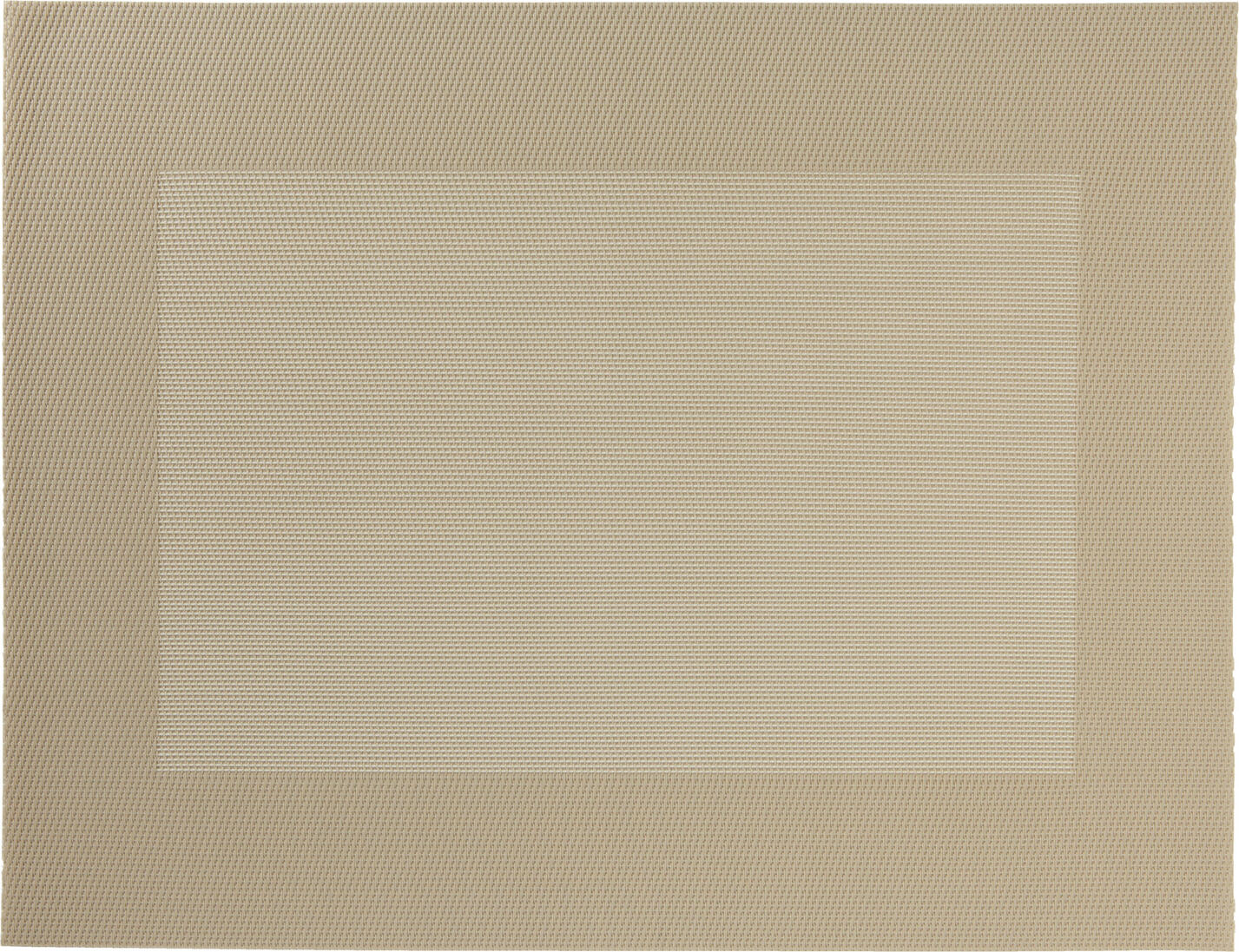 PULSIVA LUSINI Solutions GmbH Placemats Nevada Tischsets Nevada Placemats Nevada; 35x47 cm (WxL); natural; rectangular; 4 piece / pack Tischsets Nevada; 35x47 cm (BxL); natur; rechteckig; 4 Stück / Pack 70    % PVC, 30    % polyester. Placemat with classic atlas frame. Wipeable and dishwasher safe up to max. 60 °C. 70 % PVC, 30 % Polyester. Gewicht ca. 700g/m². Tischset mit klassischem Atlasrahmen, mit einfacher Schnittkante. Abwischbar und pflegeleicht.