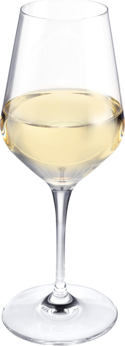 Set Pahare pentru Vin Alb Bormioli Rocco Electra, 370ml Cristal Star Glass fara Plumb, Inaltime 20.5cm, Rezistente la Spalat in Masina, Cod 1.92341
