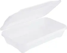 Contacto Contacto Bander GmbH Reusable container We Turn Mehrweg-Menübehälter We Turn Reusable container We Turn; 1250 ml, 26.5x16.2x6.5 cm (LxWxH); white; rectangular; 19 piece / pack Mehrweg-Menübehälter We Turn; 1250 ml, 26.5x16.2x6.5 cm (LxBxH); weiß; rechteckig; 19 Stück / Pack Reusable container made of semi-transparent polypropylene in GN 1/4, suitable for use in catering systems as well as thermo boxes. The inner surface is frosted and durable. Recyclable, BPA-free, stackable, leakproof, microwaveable and suitable for (industrial) dishwashers. Supplied with attached lid. Individual printing possible on request. Wiederverwendbarer Menübehälter aus halbtransparenten Polypropylen in GN 1/4, passend in Gastronom-Systeme sowie Thermoboxen. Die Innenfläche ist gefrostet und unempfindlich. Recyclebar, BPA frei, stapelbar, schwappsicher, mikrowellengeeignet und (Industrie-)spülmaschinengeeignet. Lieferung mit anhängendem Deckel. Individuelle Bedruckung auf Anfrage möglich.