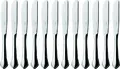 VEGA Chippendale Mini Knife, 13/0 Stainless Steel, 21 cm, Mirror Polished, Dishwasher Safe, Designer LUSINI Germany