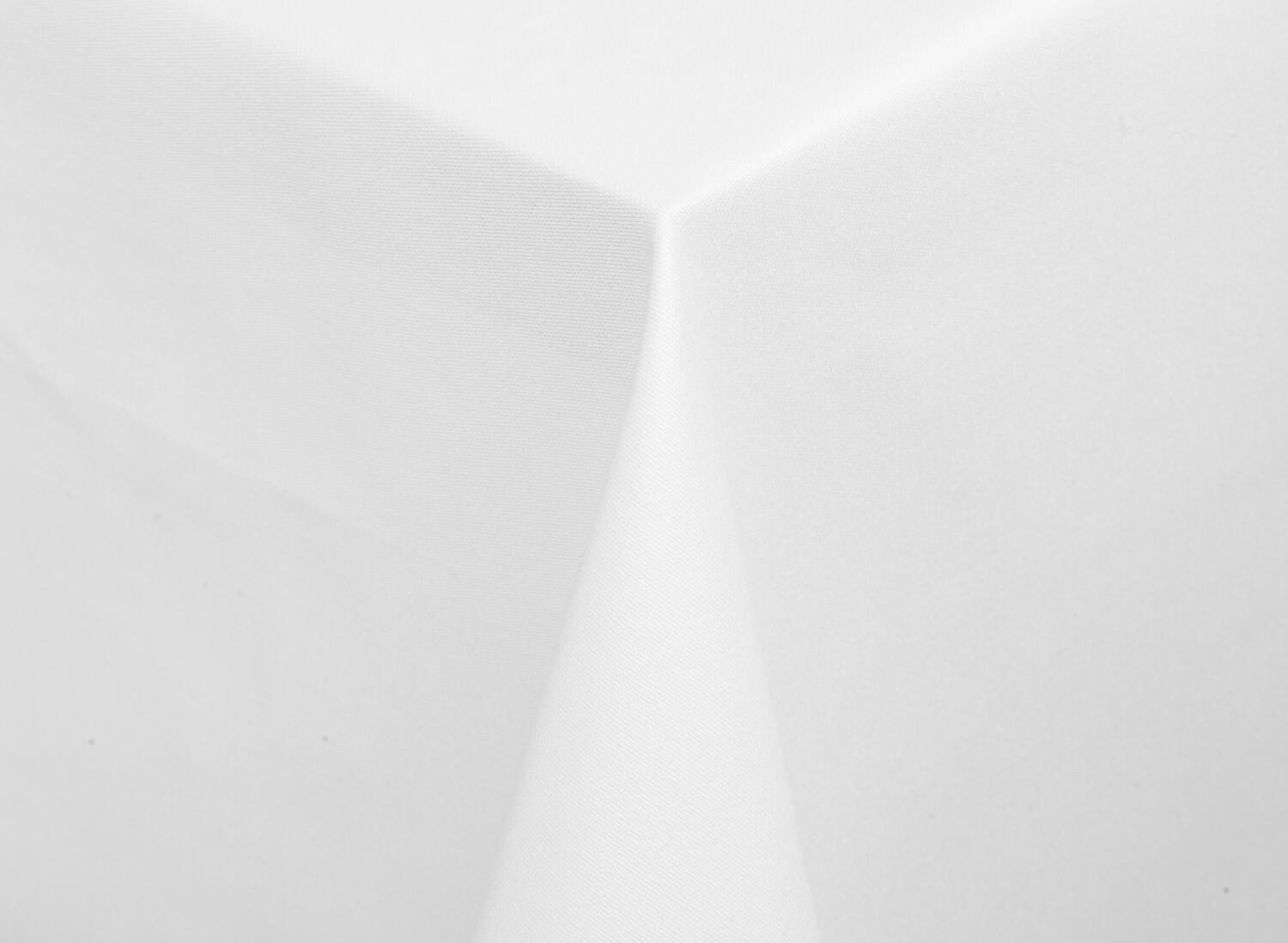Erwin M. Lusini Palermo Tablecloth, 100% Cotton Full-Twist Damask, Square 100 x 100 cm, White, OEKO-TEX Standard 100, Hard-Wearing and Easy-Care