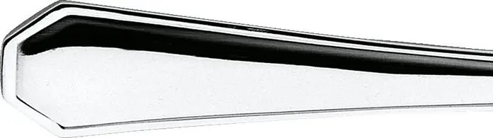 Pulsiva Tunis Basic Table Knife, 13/0 Chrome-Stainless Steel, Mirror Polished, Rustproof, Nickel-Free, 22.1 cm, Dishwasher Safe, Gastronomy Grade