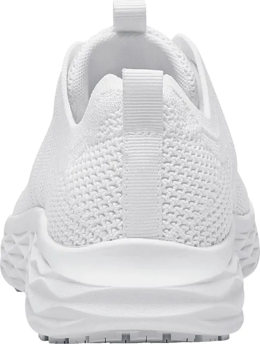 Shoes For Crews Everlight Men's Lightweight Slip-Resistant Work Sneakers, Size 40, TRACTIONiQ Outsole, Breathable Water-Repellent Knitted Upper, Vegan, EN ISO 20347:2022