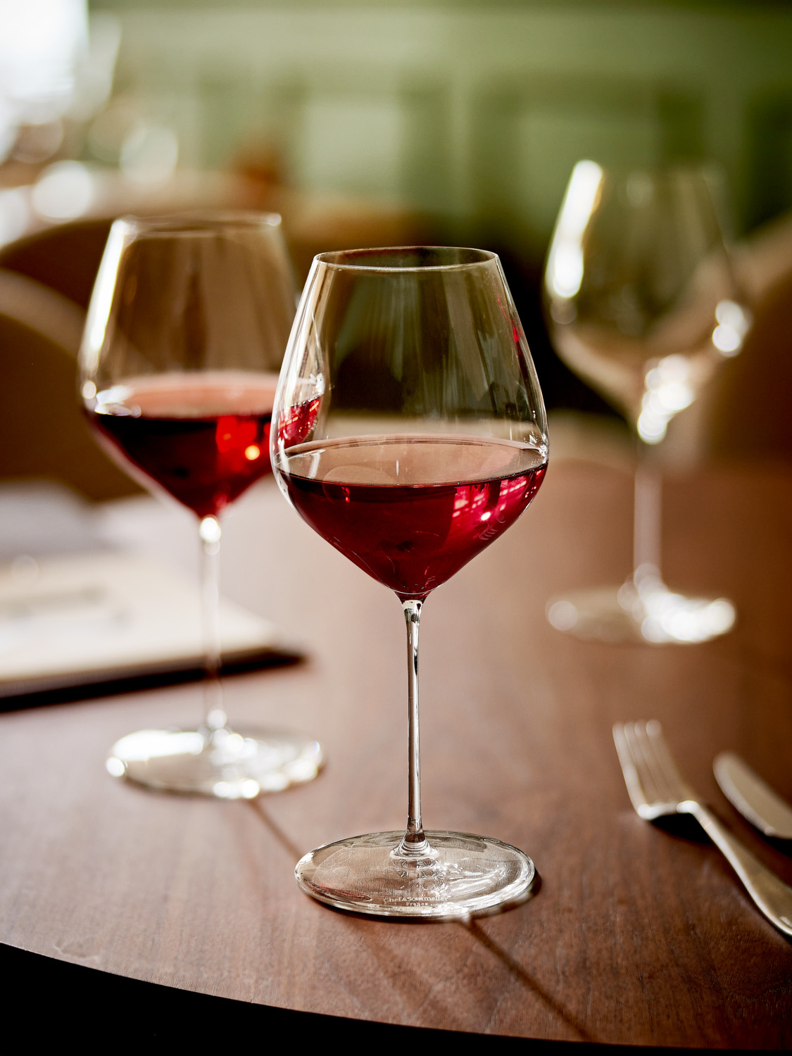 Chef & Sommelier Mylla Extra Fine Red Wine Glass, KRYSTA Crystal, 650ml, 24cm, Extra Thin Rim 0.7mm, Professional HORECA Grade