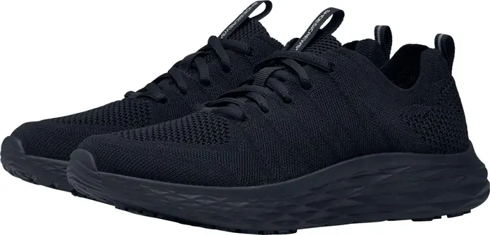 Shoes For Crews Everlight Men's Professional Slip-Resistant Shoes, Size EU 45, Breathable Water-Repellent Knitted Upper, Featherlight Foam, Metal-Free, Vegan