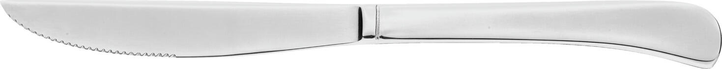 Pulsiva Palermo Steak and Pizza Knife, 13/0 Chrome-Stainless Steel, Mirror Polished, Rustproof and Nickel-Free, 21.2 cm, Silver