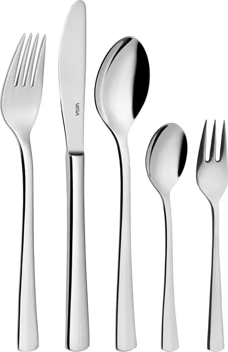 Lingura de masa VEGA Madrid, otel inoxidabil 18/10 crom-nichel, finisaj oglinda, 19.3 cm, argintiu