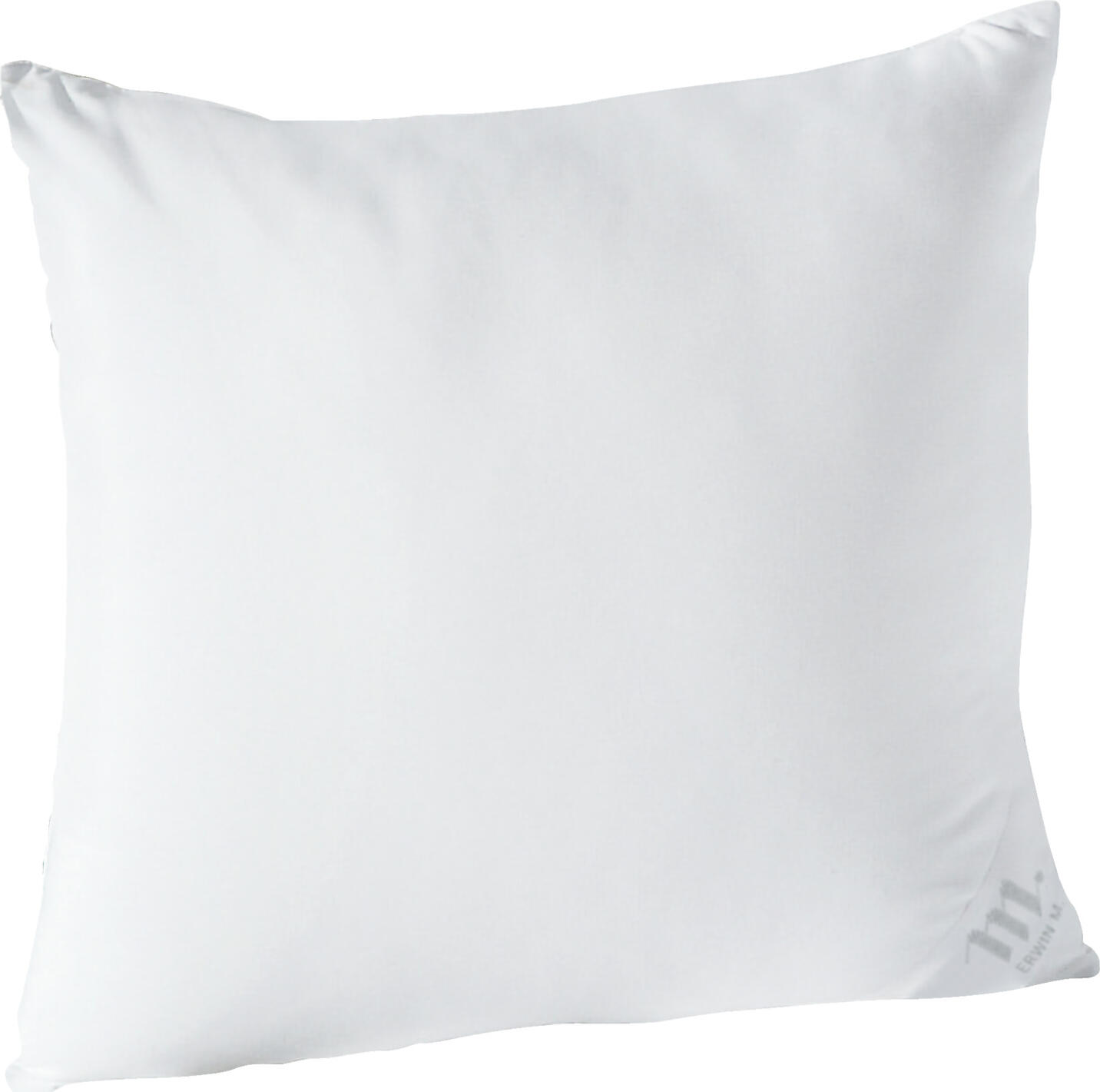 ERWIN M. LUSINI Solutions GmbH Filling cushion Faser washable Füllkissen Faser gewebter Polyesterbezug Filling cushion Faser washable; 40x40 cm (WxL); white Füllkissen Faser gewebter Polyesterbezug; 40x40 cm (BxL); weiß Filling: 100% polyester wadding. Cover: 100% polyester. Pillow filling ideal for decorative pillow covers. Soft and dimensionally stable. Supersiliconized hollow fiber. Washable. Füllung: 100 % Polyesterwatte. Bezug: 100 % Polyester. Füllkissen ideal für Dekokissenhüllen. Weich und formstabil. Supersilikonisierte Hohlfaser. Waschbar. Die mit Silikon ummantelte Faser schützt das Kissen vor Verklumpungen. Bei der Verwendung von Chlor löst sich das Silikon auf und die Fasern im Kissen verklumpen.