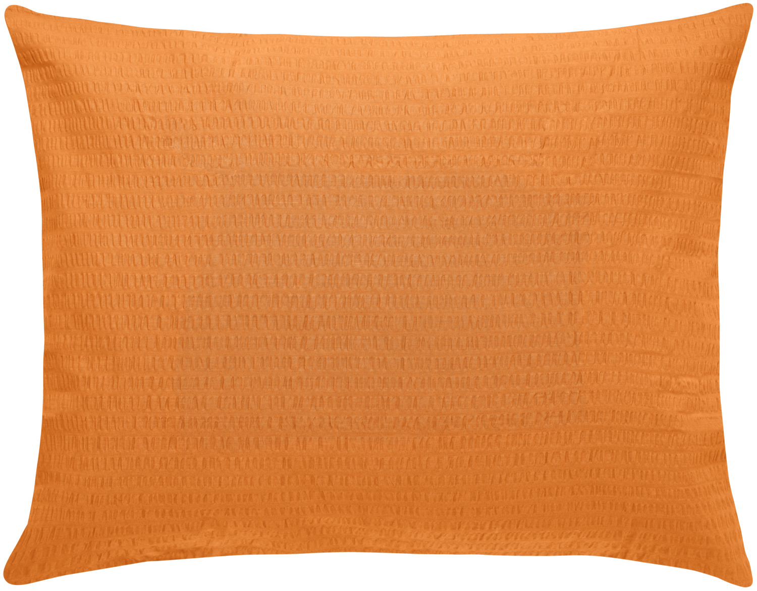 ERWIN M. LUSINI Solutions GmbH Pillow cover Mallorca zip fastener Kissenbezug Mallorca Reißverschluss Pillow cover Mallorca zip fastener; 40x80 cm (LxW); orange Kissenbezug Mallorca Reißverschluss; 40x80 cm (LxB); orange Mallorca pillowcase with zip – cotton seersucker pillowcase The Mallorca pillowcase, made from 100% cotton, combines high comfort with easy-care qualities for professional use. The characteristic seersucker weave creates an airy, breathable surface and helps maintain a comfortable sleeping environment. Its non-iron properties reduce the maintenance required in everyday use. The high-quality zip ensures ease of use and keeps the pillow securely in place. * 100% cotton * Weight approx. 125 g/m² * Thread count: 160 threads per inch * Seersucker fabric with temperature-regulating properties * Non-iron and easy-care * With zip Note: The product reaches its final size after three washes, as the fibres shrink slightly during the first wash (shrinkage). Kissenbezug Mallorca mit Reißverschluss– Seersucker Kissenbezug aus Baumwolle Der Kissenbezug Mallorca aus 100?% Baumwolle verbindet hohen Komfort mit einer pflegeleichten Qualität für den professionellen Einsatz. Die charakteristische Seersucker?Webart sorgt für eine luftige, atmungsaktive Oberfläche und unterstützt ein angenehmes Schlafklima. Durch die bügelfreien Eigenschaften reduziert sich der Pflegeaufwand im täglichen Gebrauch. Der hochwertige Reißverschluss gewährleistet eine komfortable Handhabung und einen sicheren Sitz des Kissens. * 100?% Baumwolle * Gewicht ca. 125?g/m² * Fadendichte (Thread Count): 160 Fäden je Inch * Seersucker?Qualität mit temperaturausgleichender Wirkung * Bügelfrei und pflegeleicht * Mit Reißverschluss Info: Das Produkt erreicht seine endgültige Größe nach drei Waschgängen, da sich die Fasern beim ersten Waschen noch zusammenziehen (Einsprung).