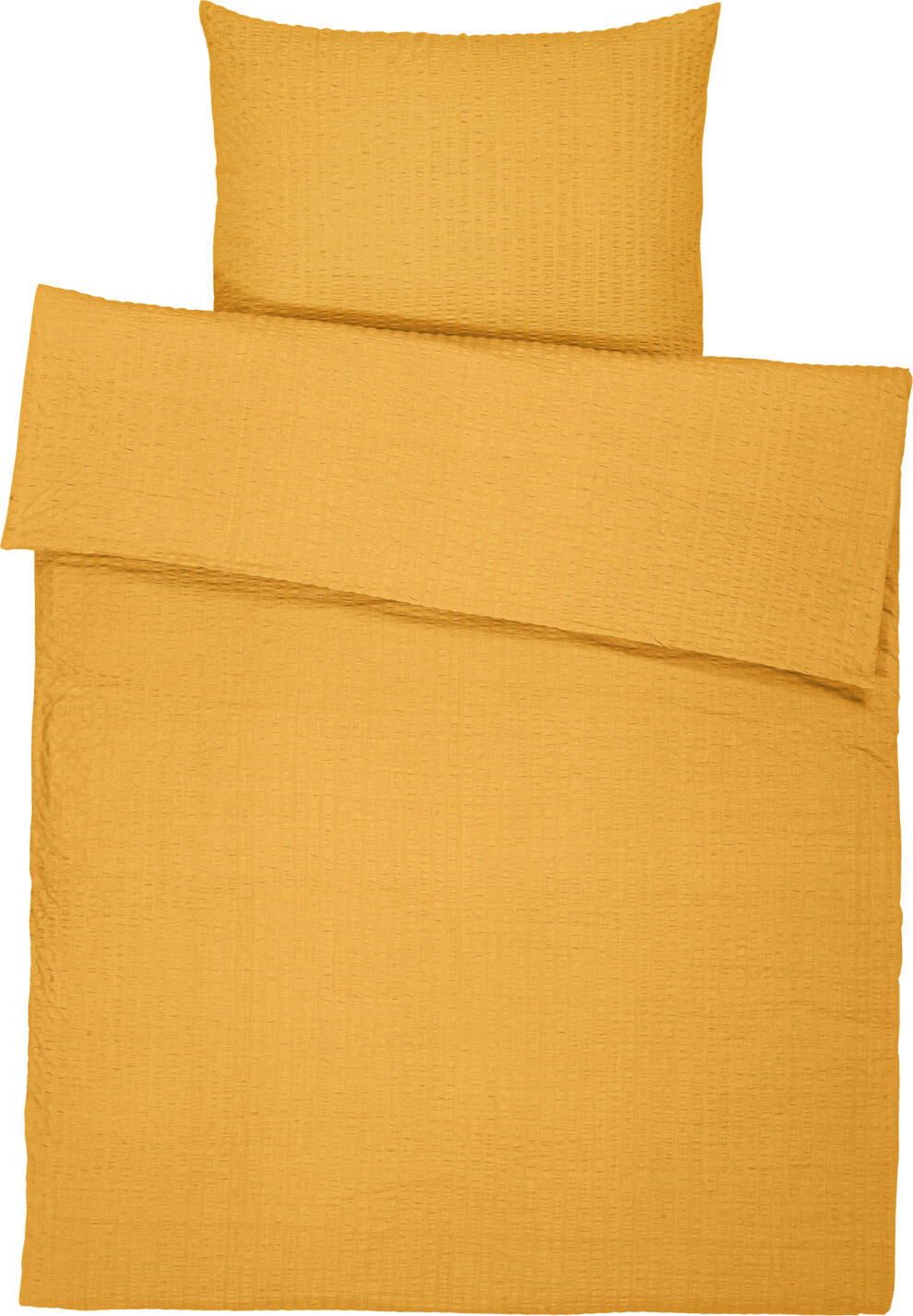 ERWIN M. Mallorca Pillowcase, 100% Cotton Seersucker, 65 x 100 cm, Breathable Temperature-Regulating Fabric, Zip Closure, OEKO-TEX Standard 100