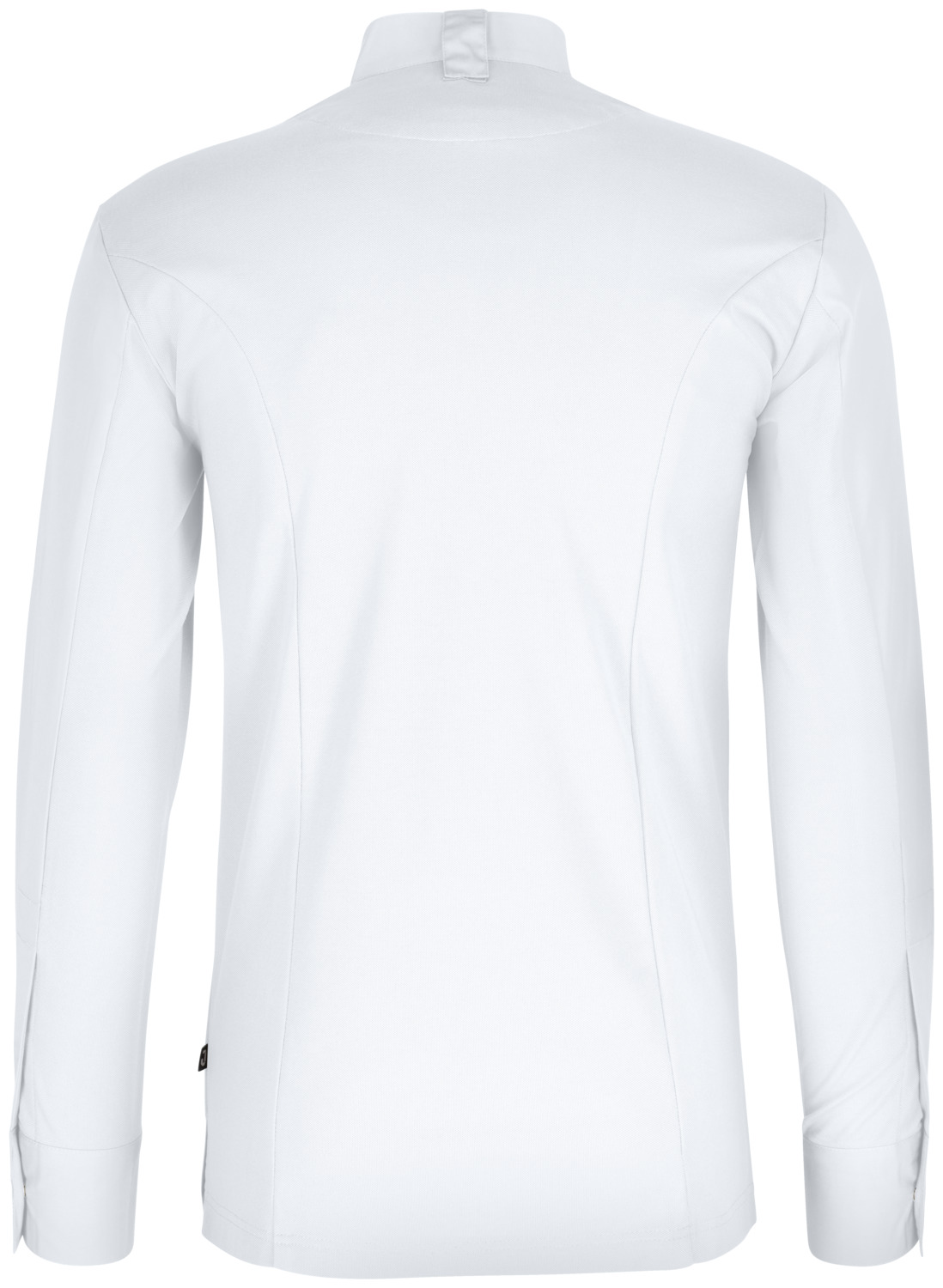 Jobeline Marco Men's Chef's Jacket, White, 65% Polyester 35% Cotton, Breathable Pique Back, Concealed Snap Buttons, OEKO-TEX Standard 100