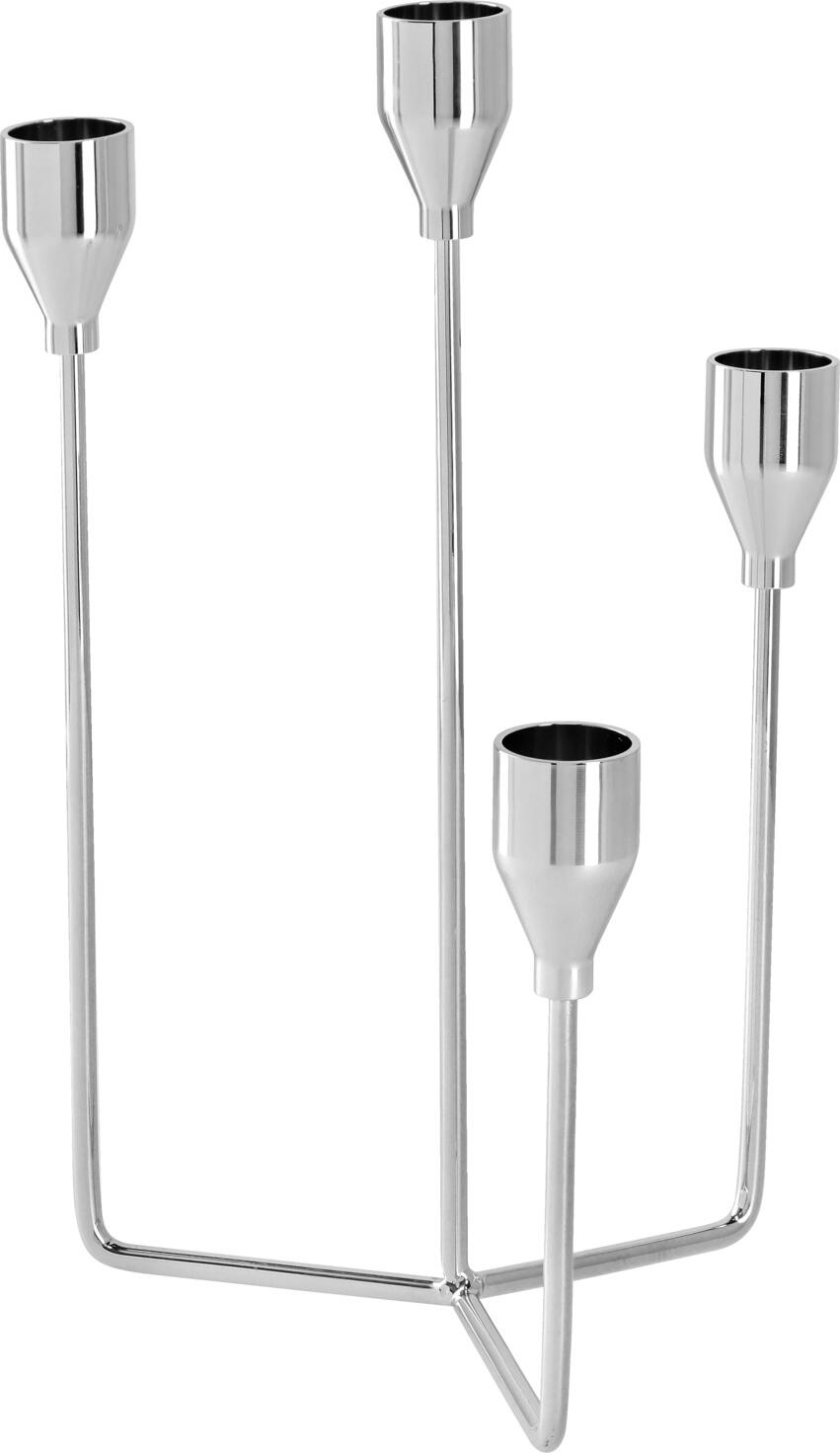 unknown LUSINI Solutions GmbH Candle holder Arvo Spitzkerzenhalter Arvo Candle holder Arvo; 16x16x25 cm (LxWxH); silver Spitzkerzenhalter Arvo; 16x16x25 cm (LxBxH); silber Metal candle holder. Order the matching taper candles at the same time. Spitzkerzenhalter aus Metall. Passende Spitzkerzen gleich mit bestellen.