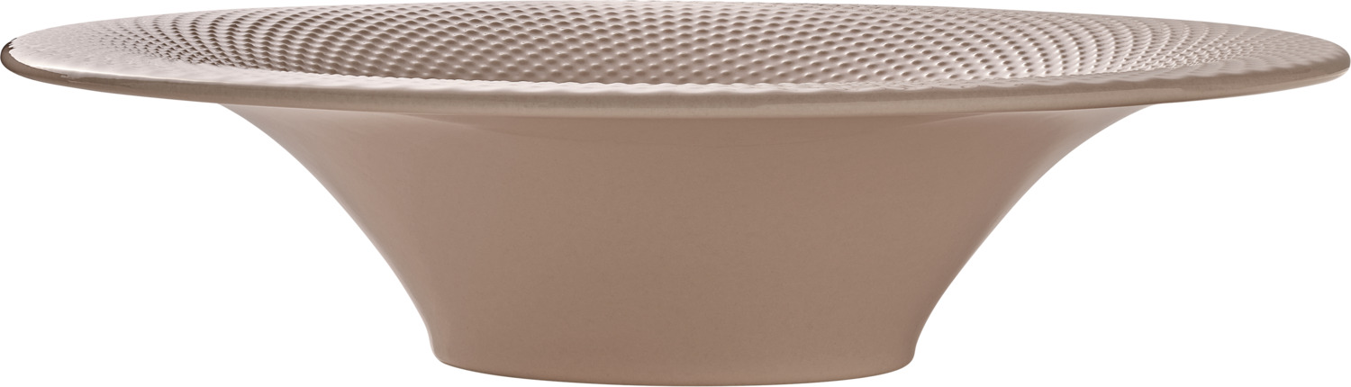 HEART&SOUL BHS tabletop AG Deep plate Pine Relief round coup Teller tief Pine Relief rund coup Deep plate Pine Relief round coup; 400 ml, 27x6.5 cm (ØxH); rosé; round; 3 piece / pack Teller tief Pine Relief rund coup; 400 ml, 27x6.5 cm (ØxH); rosé; rund; 3 Stück / Pack Give your service a natural elegance with the deep plate from the Heart & Soul Pine Relief series. This stylish and durable plate impresses with its artistic relief design and ensures an appealing presentation of your food. Whether for main courses, starters or desserts - the versatile plate is perfect for professional use in your restaurant or hotel. High-quality workmanship guarantees reliability in daily use. Microwave and dishwasher-safe as well as very robust and impact-resistant - the ideal choice for demanding catering. Impress your guests with a stylish ambience and functional quality! Verleihen Sie Ihrem Service eine natürliche Eleganz mit dem tiefen Teller aus der Heart & Soul Serie Pine Relief. Dieser stilvolle und langlebige Teller begeistert durch sein kunstvolles Relief-Design und sorgt für eine ansprechende Präsentation Ihrer Speisen. Ob für Hauptgerichte, Vorspeisen oder Desserts – der vielseitige Teller ist perfekt für den professionellen Einsatz in Ihrem Restaurant oder Hotel. Hochwertige Verarbeitung garantiert Zuverlässigkeit im täglichen Gebrauch. Mikrowellen- und spülmaschinengeeignet sowie sehr robust und stoßfest – die ideale Wahl für anspruchsvolle Gastronomie. Überzeugen Sie Ihre Gäste mit stilvollem Ambiente und funktionaler Qualität!