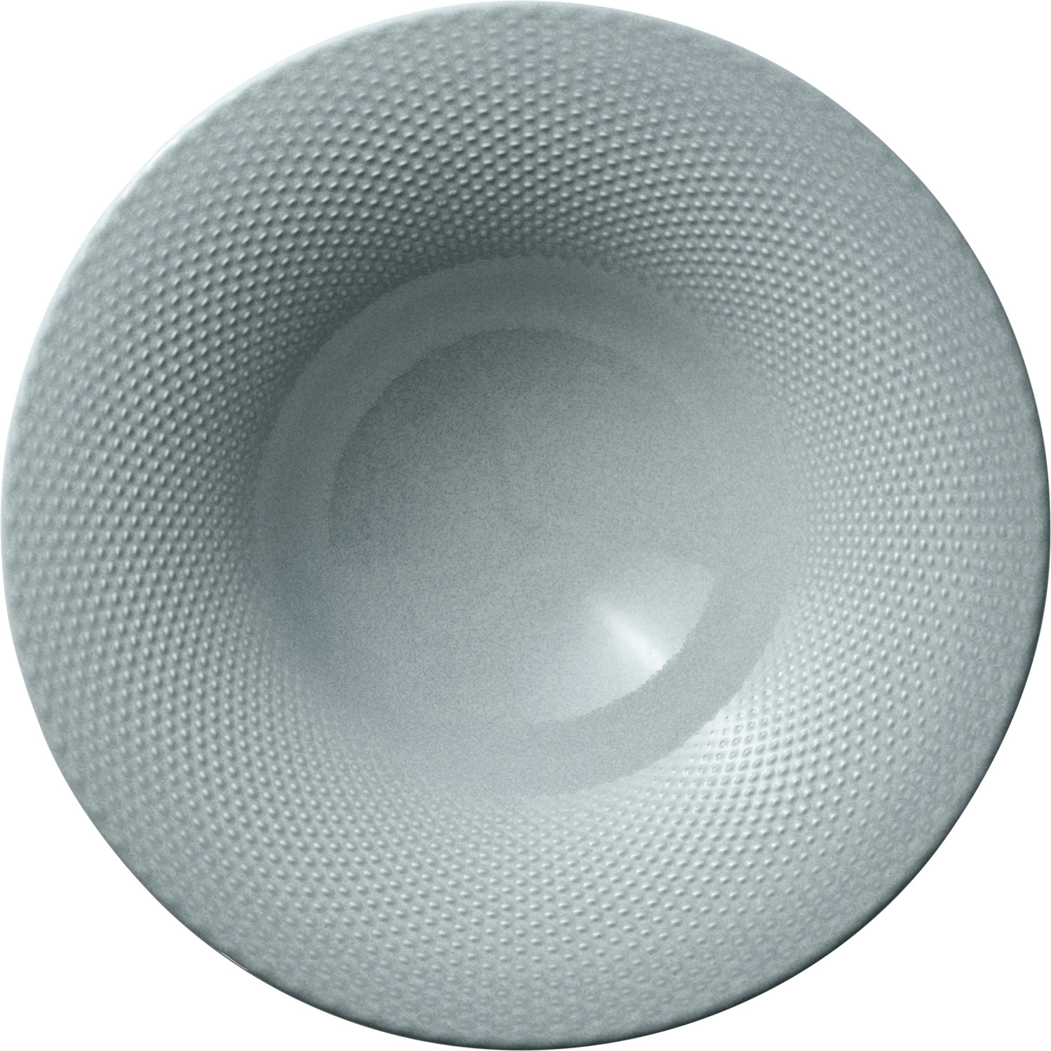 Heart & Soul Pine Relief Deep Plate Round Coup 27cm 400ml Blue Impact-Resistant Professional Catering Dishwasher and Microwave Safe