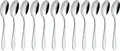 VEGA Salerno Coffee Spoon, 18/10 Chrome-Nickel Stainless Steel, Mirror Polished, 13.3 cm, Timeless Modern Design, Dishwasher Safe