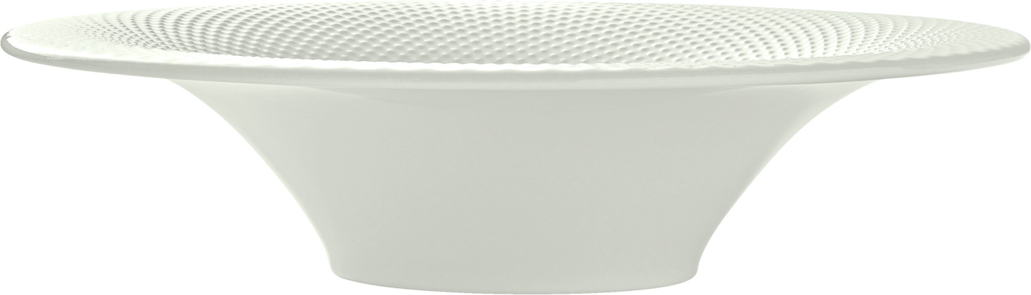 HEART&SOUL BHS tabletop AG Deep plate Pine Relief round coup Teller tief Pine Relief rund coup Deep plate Pine Relief round coup; 400 ml, 27x6.5 cm (ØxH); cream white; round; 3 piece / pack Teller tief Pine Relief rund coup; 400 ml, 27x6.5 cm (ØxH); cremeweiß; rund; 3 Stück / Pack Give your service a natural elegance with the deep plate from the Heart & Soul Pine Relief series. This stylish and durable plate impresses with its artistic relief design and ensures an appealing presentation of your food. Whether for main courses, starters or desserts - the versatile plate is perfect for professional use in your restaurant or hotel. High-quality workmanship guarantees reliability in daily use. Microwave and dishwasher-safe as well as very robust and impact-resistant - the ideal choice for demanding catering. Impress your guests with a stylish ambience and functional quality! Verleihen Sie Ihrem Service eine natürliche Eleganz mit dem tiefen Teller aus der Heart & Soul Serie Pine Relief. Dieser stilvolle und langlebige Teller begeistert durch sein kunstvolles Relief-Design und sorgt für eine ansprechende Präsentation Ihrer Speisen. Ob für Hauptgerichte, Vorspeisen oder Desserts – der vielseitige Teller ist perfekt für den professionellen Einsatz in Ihrem Restaurant oder Hotel. Hochwertige Verarbeitung garantiert Zuverlässigkeit im täglichen Gebrauch. Mikrowellen- und spülmaschinengeeignet sowie sehr robust und stoßfest – die ideale Wahl für anspruchsvolle Gastronomie. Überzeugen Sie Ihre Gäste mit stilvollem Ambiente und funktionaler Qualität!
