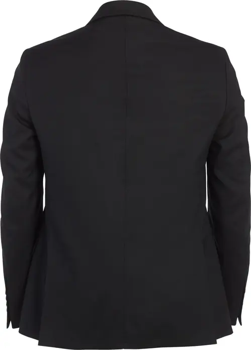 Jobeline Piero Men's Blazer Jacket, Size EU 54, Wool Blend with Spandex, 2-Button Lapel Collar, Integrated Pockets, Fully Lined, 76 cm Back Length