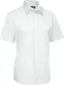 Jobeline Noah Men's Short Sleeve Shirt, 67% Cotton 33% Polyester, Kent Collar, Concealed Placket, Easy-Iron, OEKO-TEX Standard 100