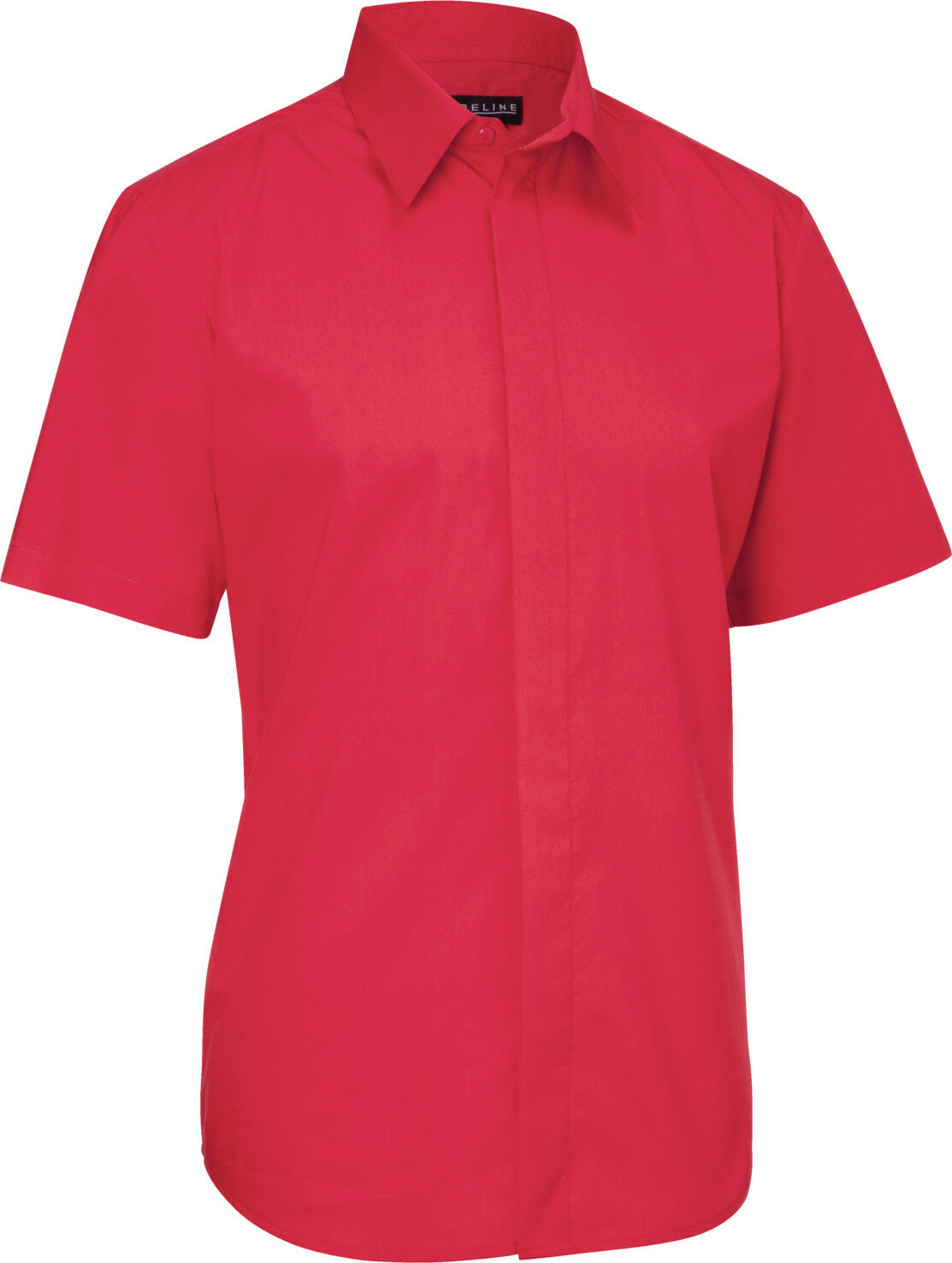 JOBELINE LUSINI Solutions GmbH Men's shirt Noah short sleeve Herren Hemd Noah Kurzarm Men's shirt Noah short sleeve; Size 41/42; red Herren Hemd Noah Kurzarm; Kleidergröße 41/42; rot 67 % cotton, 33 % polyester. 30°C wash. Elegant men's shirt with concealed button placket, classic Kent collar and short sleeves. With an extra-long back and rounded hem. Particularly easy-care and easy-iron thanks to the polyester content. Also available with long sleeves. Slightly tailored cut. Back length: 80 cm for size 39/40. 67 % Baumwolle, 33 % Polyester. 30°-Wäsche. Elegantes Herrenhemd mit verdeckter Knopfleiste, klassischem Kent-Kragen und kurzem Ärmel. Mit extra langer Rückenlänge und abgerundetem Saum. Dank Polyesteranteil besonders pflege- und bügelleicht. Erhältlich auch mit langem Ärmel. Leicht tailliert geschnitten. Rückenlänge: 80 cm in Gr. 39/40