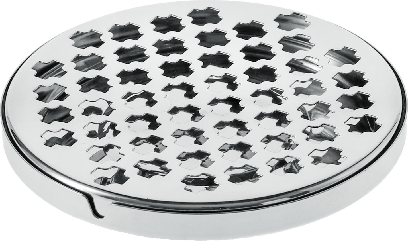VEGA LUSINI Solutions GmbH Drip tray Sierra round Tropfblech Sierra rund Drip tray Sierra round; 14.5x2.5 cm (ØxH); silver Tropfblech Sierra rund; 14.5x2.5 cm (ØxH); silber Drip tray made of 18/10 stainless steel incl. tray. Suitable for dishwasher. Tropfblech aus Edelstahl 18/10 inkl. Wanne. Spülmaschinengeeignet.