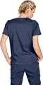 Jobeline Aversa Women's Tunic, Lyocell Tencel and Polyester Blend, V-Neck Short Sleeve Medical Scrub with Breast Pocket, Breathable and Skin-Friendly