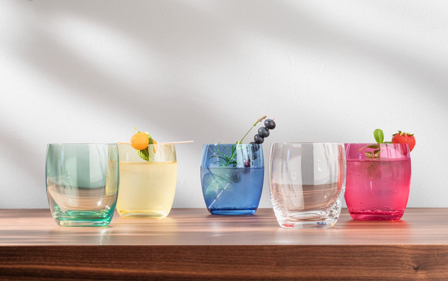VEGA Amantea Crystal Drinking Glass, mustard, 450 ml, Crystal Glass, Made in Germany, Dishwasher Safe, for Water, Juice and Cocktails