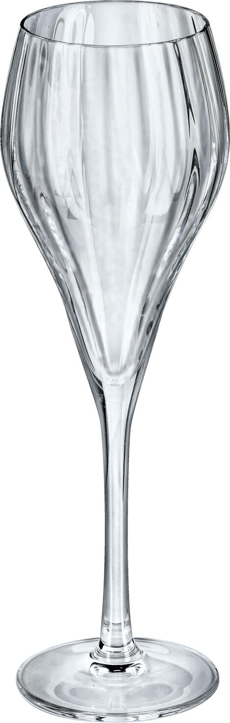 Chef & Sommelier Champagne glass Symetrie Sektglas  Symetrie Champagne glass Symetrie; 160 ml, 5x19.8 cm (ØxH); transparent; 6 piece / pack Sektglas  Symetrie; 160 ml, 5x19.8 cm (ØxH); transparent; 6 Stück / Pack Crystal sparkling wine glass with mousse point and facet cut. Dishwasher safe. Sektglas aus Kristallglas mit Moussierpunkt in Facetten-Design. Spümlmaschinenfest.
