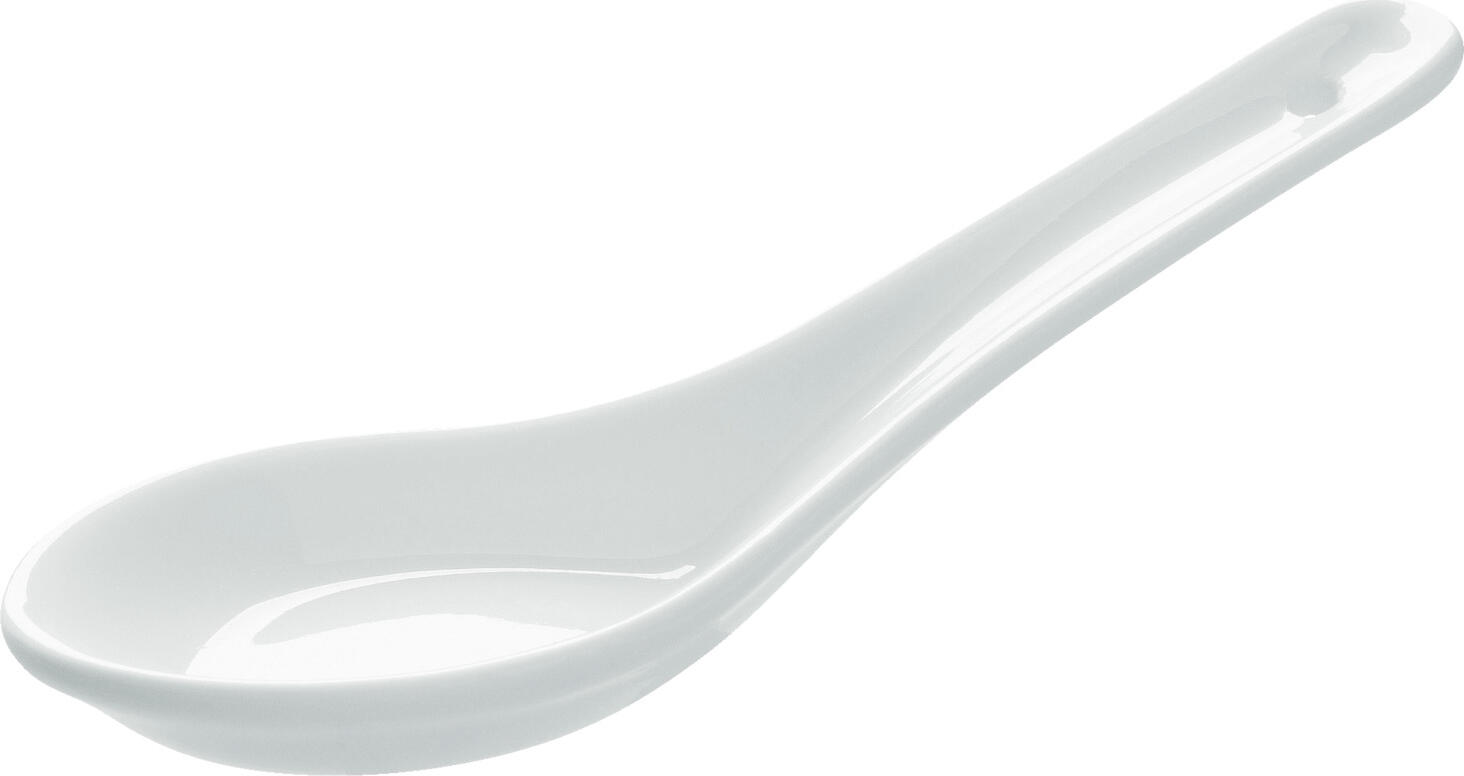 VEGA LUSINI Solutions GmbH Finger food spoon Cuillere Fingerfood-Löffel Cuillere Finger food spoon Cuillere; 10 ml, 12.5 cm (L); white; oval; 12 piece / pack Fingerfood-Löffel Cuillere; 10 ml, 12.5 cm (L); weiß; oval; 12 Stück / Pack White porcelain mini bowl in the shape of a spoon. Dishwasher safe and microwaveable. Weiße Mini-Schale aus Porzellan in Form eines Löffel. Spülmaschinenfest und mikrowellengeeignet.