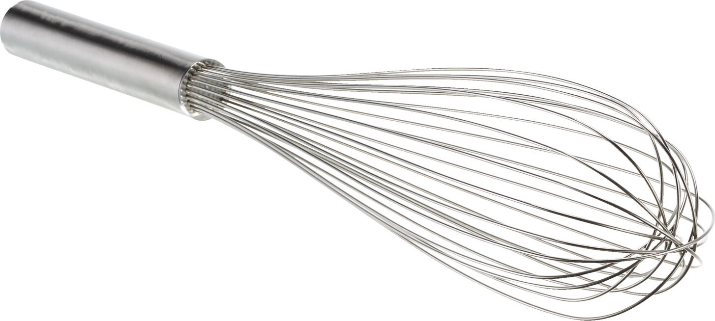 PULSIVA LUSINI Solutions GmbH Whisk Piano Schneebesen Piano Whisk Piano; 40 cm (L); stainless steel Schneebesen Piano; 40 cm (L); edelstahl Whisk made of stainless steel. 24 thin wires. Suitable for dishwashers. Schneebesen aus Edelstahl, rostfrei. 24 dünne Drähte. Spülmaschinengeeignet.