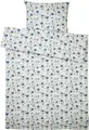 Erwin M. Lusini Catania Pillow Cover, 100% Cotton Seersucker, Floral Print, Blue, 65 x 100 cm, Boil-proof 95°C, OEKO-TEX Standard 100